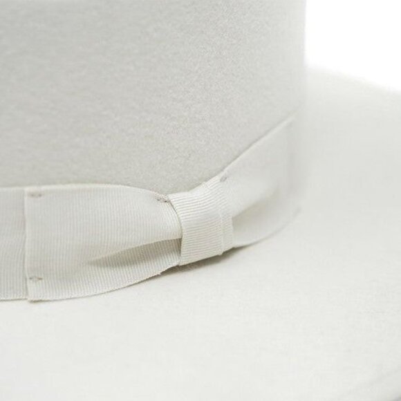 Vida Ivory Felt Gambler Hat